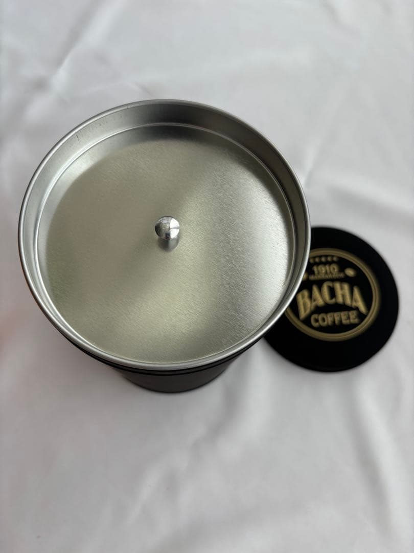 【新品・箱入り】Bacha Coffee バシャコーヒー キャニスター　ブラック