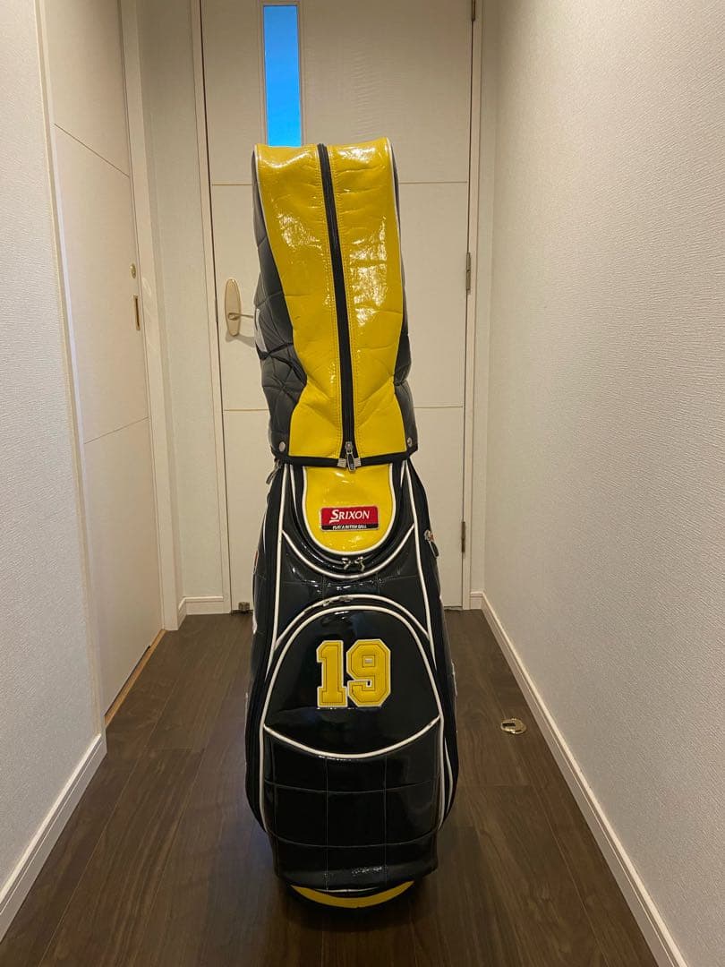 Srixon ゴルフバッグ・キャディバッグ 黒/黄色