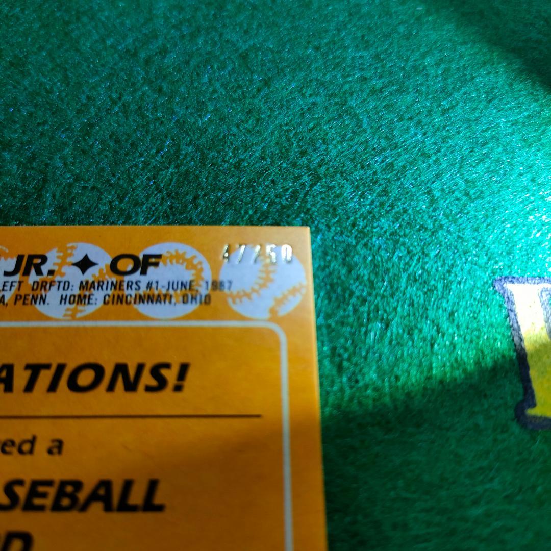 KEN GRIFFEY JR._RELIC CARD_シリアルNo.入り#50