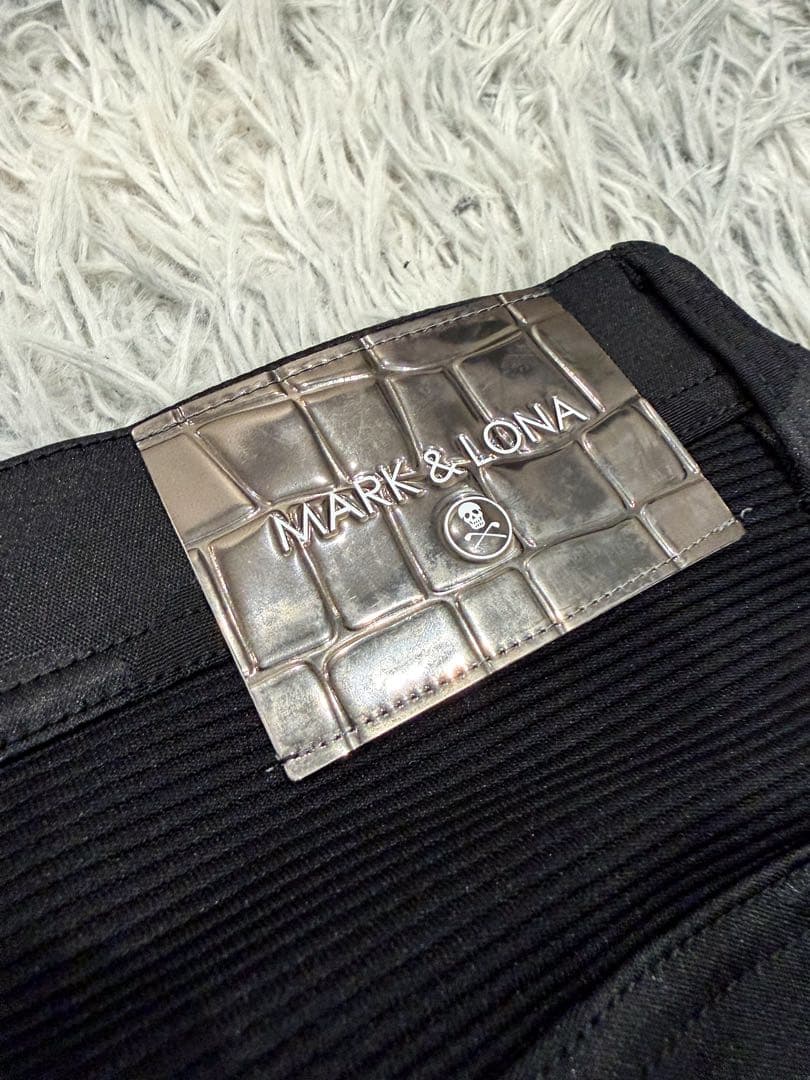 MARK&LONA マークアンドロナ ジャガードパンツ スカルカモフラージュ