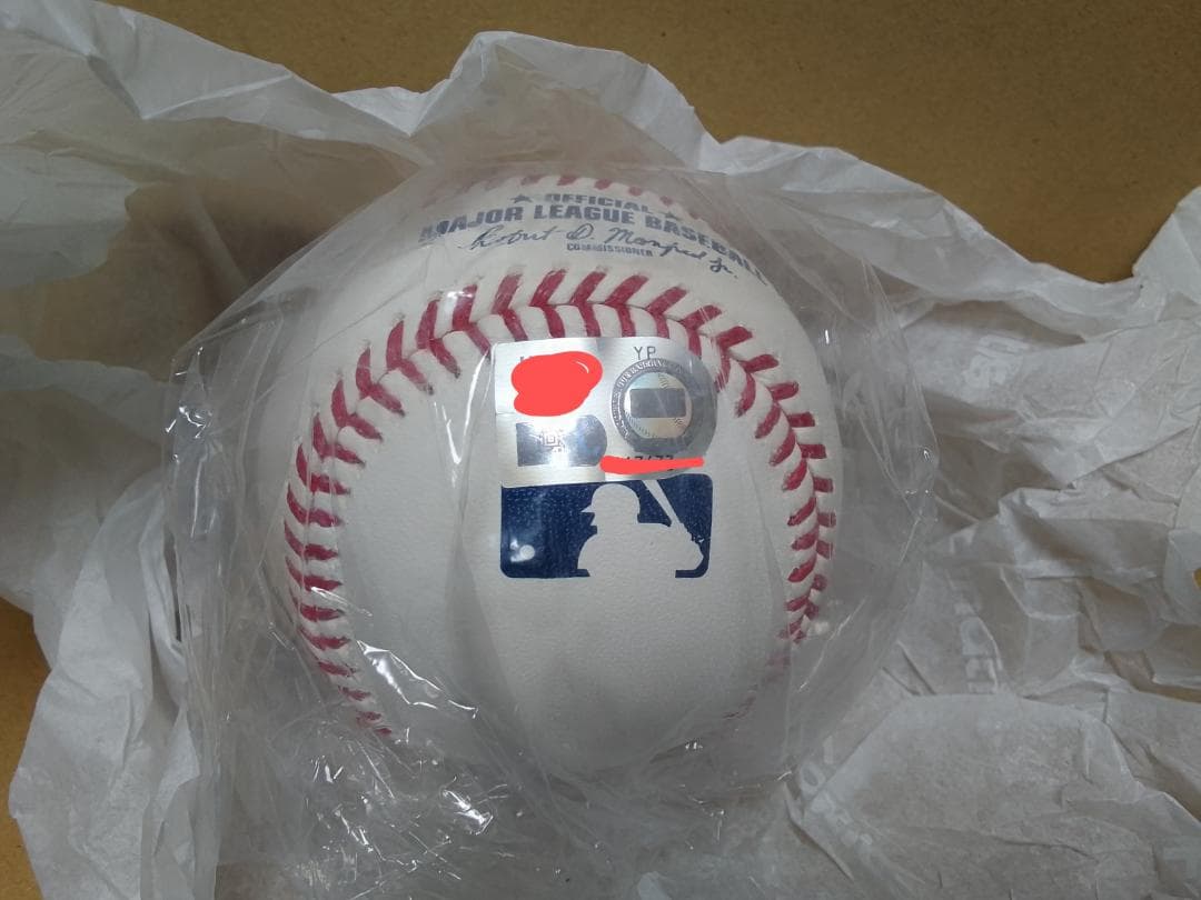 ヤンキース ゲリット・コール 直筆サインボール MLB公式購入 大谷