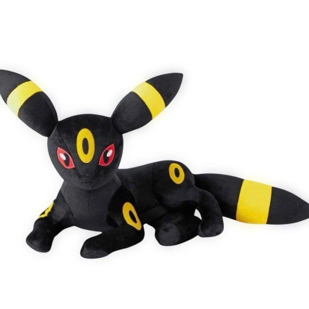 ぬいぐるみ 等身大ブラッキー 寝そべり　ポケモン