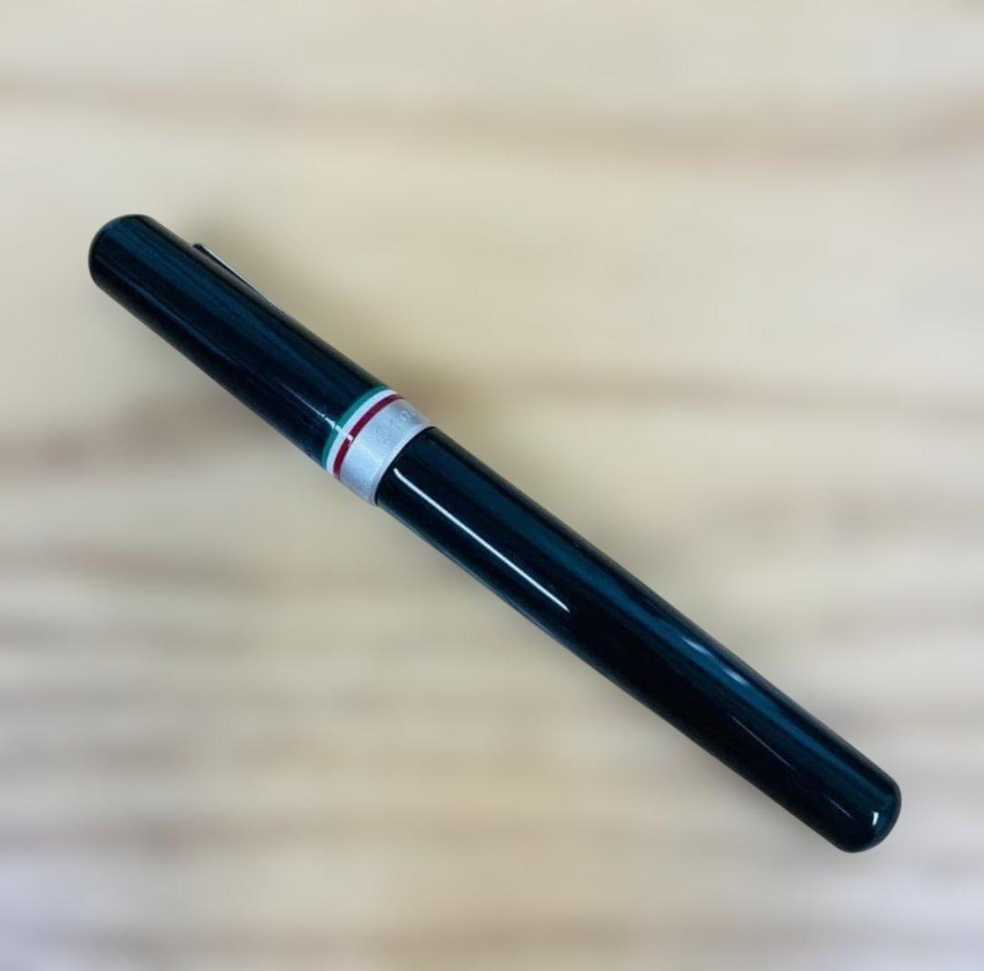 未使用＊DELTA×オロビアンコ コンパーニョ BLACK FP 黒 万年筆