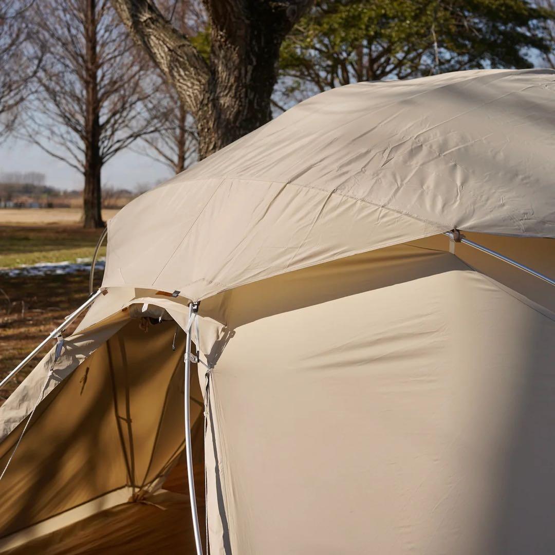 ヘク太様　TFS Skydome 70D Ivory フットプリントセット