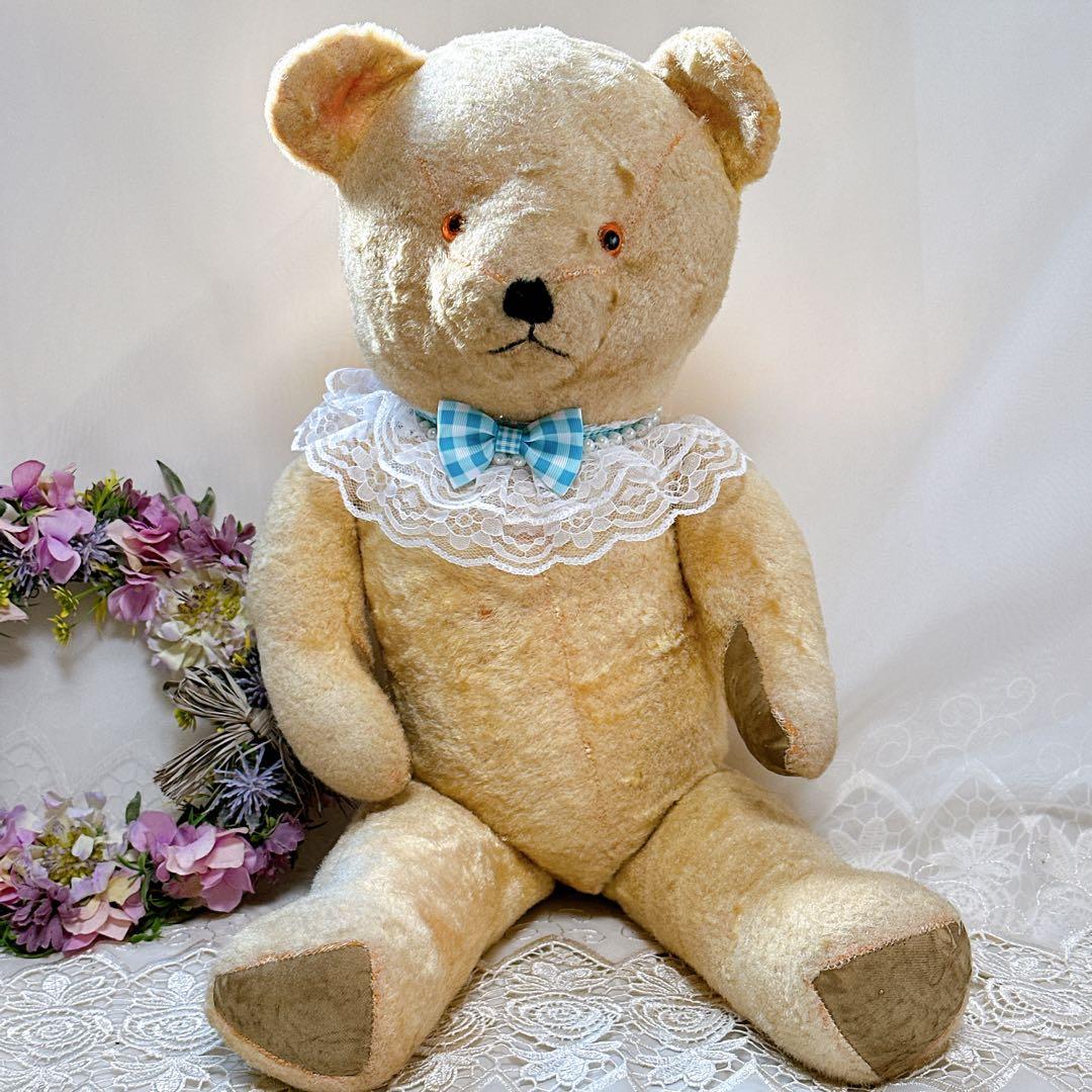 グラちゃん 様❤️BIG 58cm❤️ 珍しいイギリスアンティークベア　テディベア