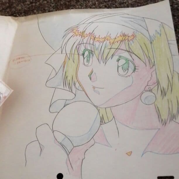 ハミングバード　アイドル防衛隊　五月　セル画