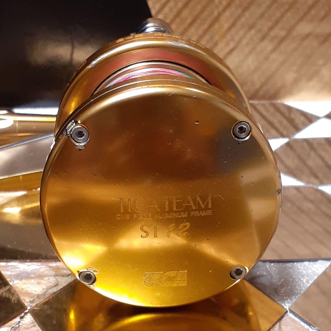 TICA TEAM ST12 ベイトリール トローリング 船用 磯釣 ジギング