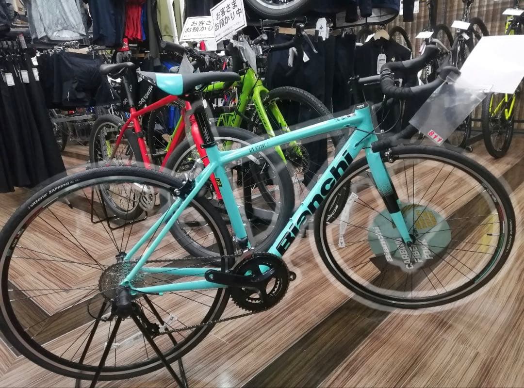 【室内保管タイヤ新品】ビアンキ VIA NIRONE 7 SORA（サイズ50）