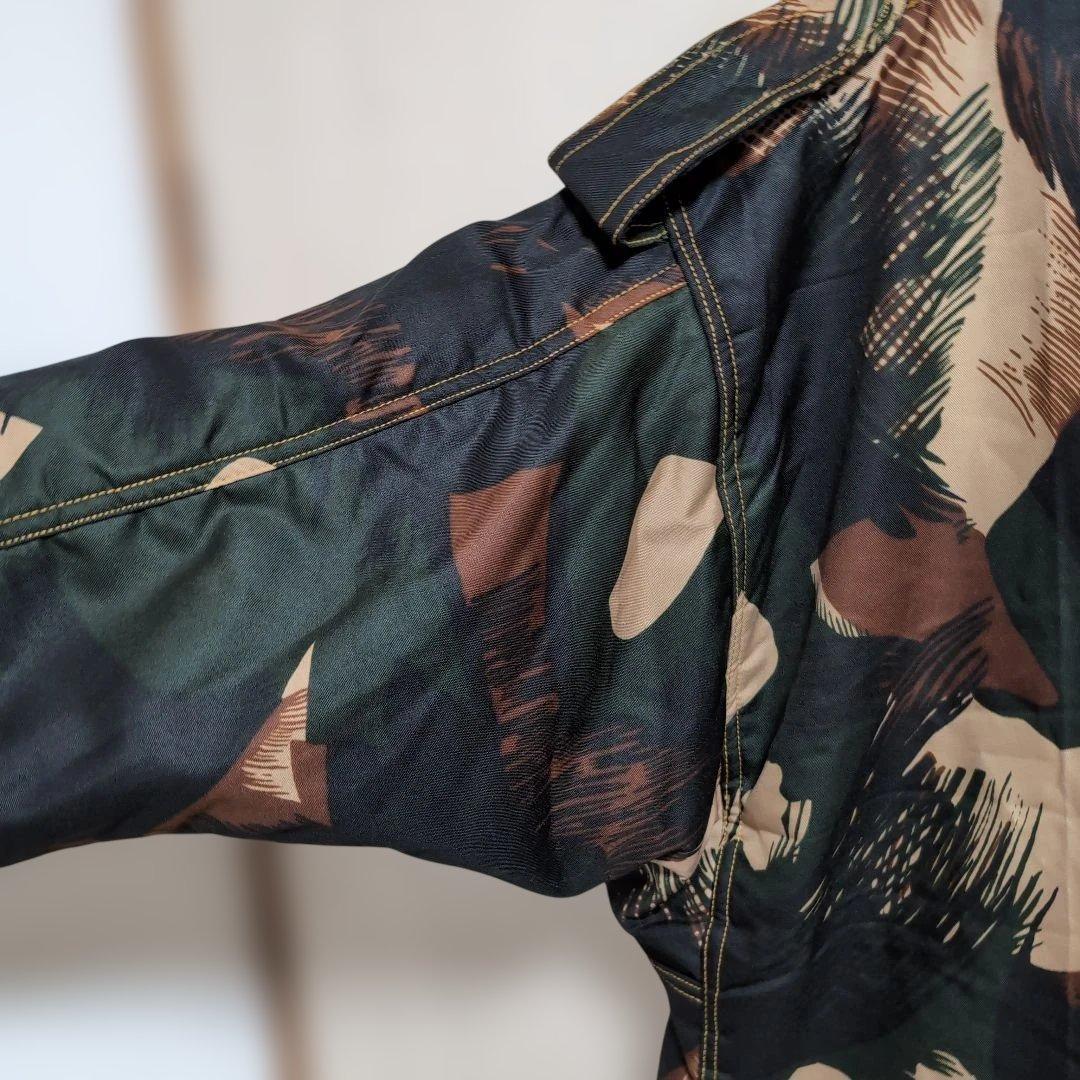 美品　インド軍ブラッシュストロークカモジャケット 防寒　Мサイズ　プルオーバー