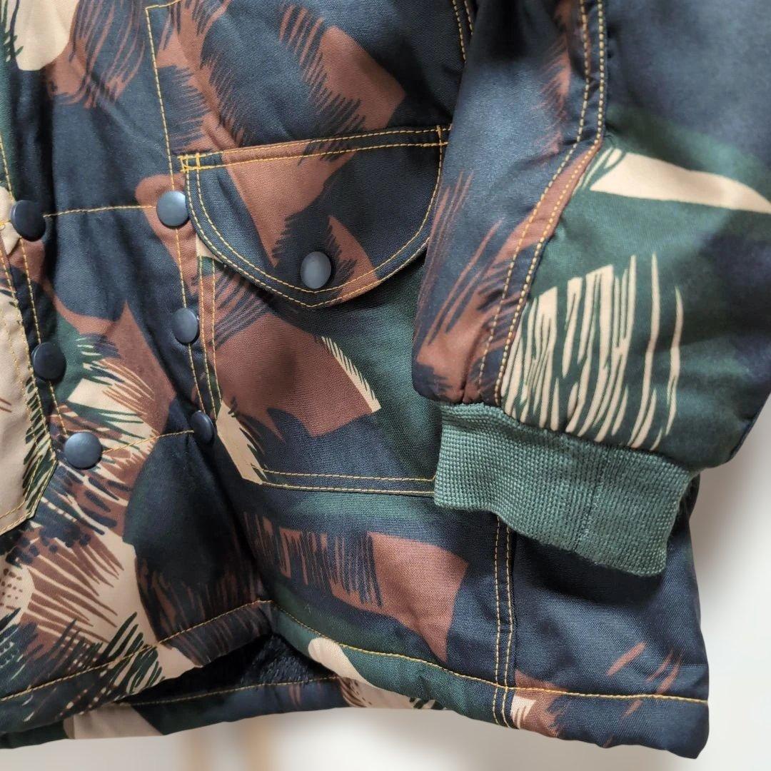 美品　インド軍ブラッシュストロークカモジャケット 防寒　Мサイズ　プルオーバー