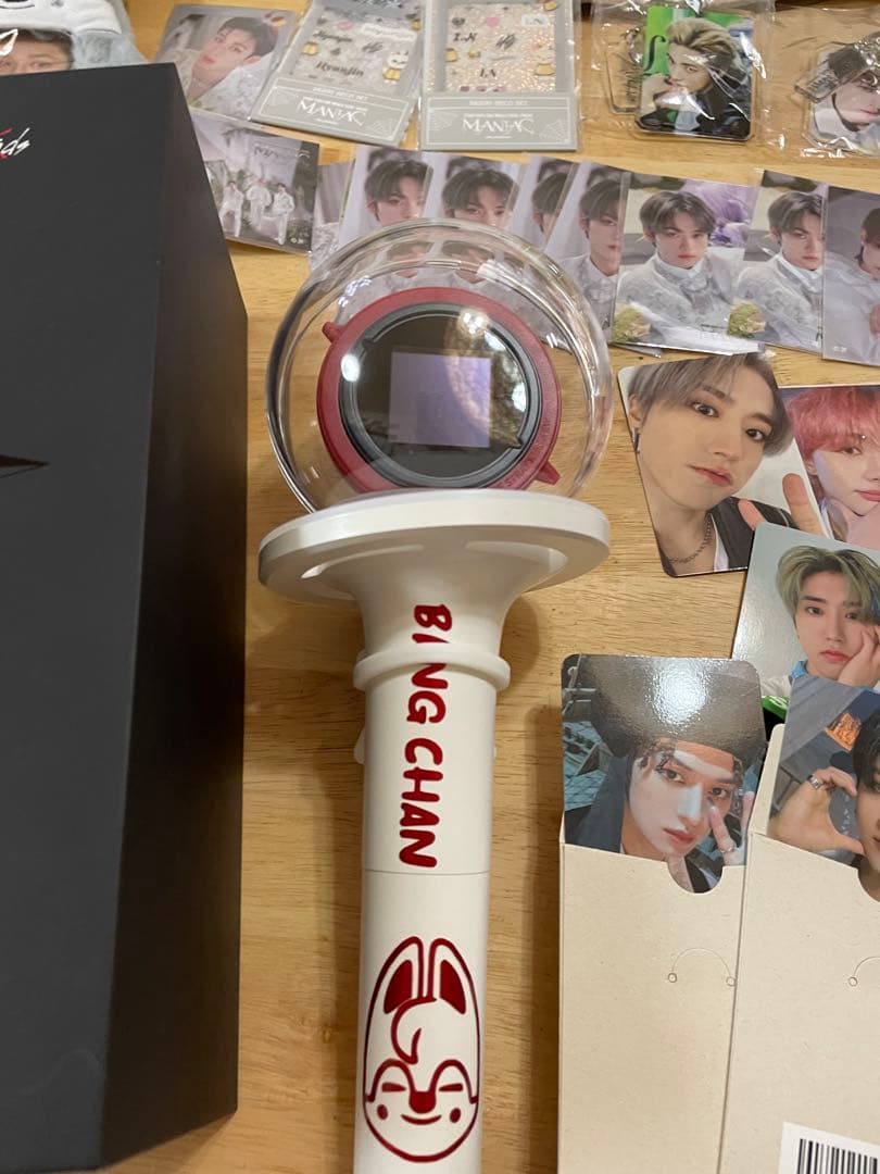 straykids ペンライトver.2 うちわ ケース トレカ