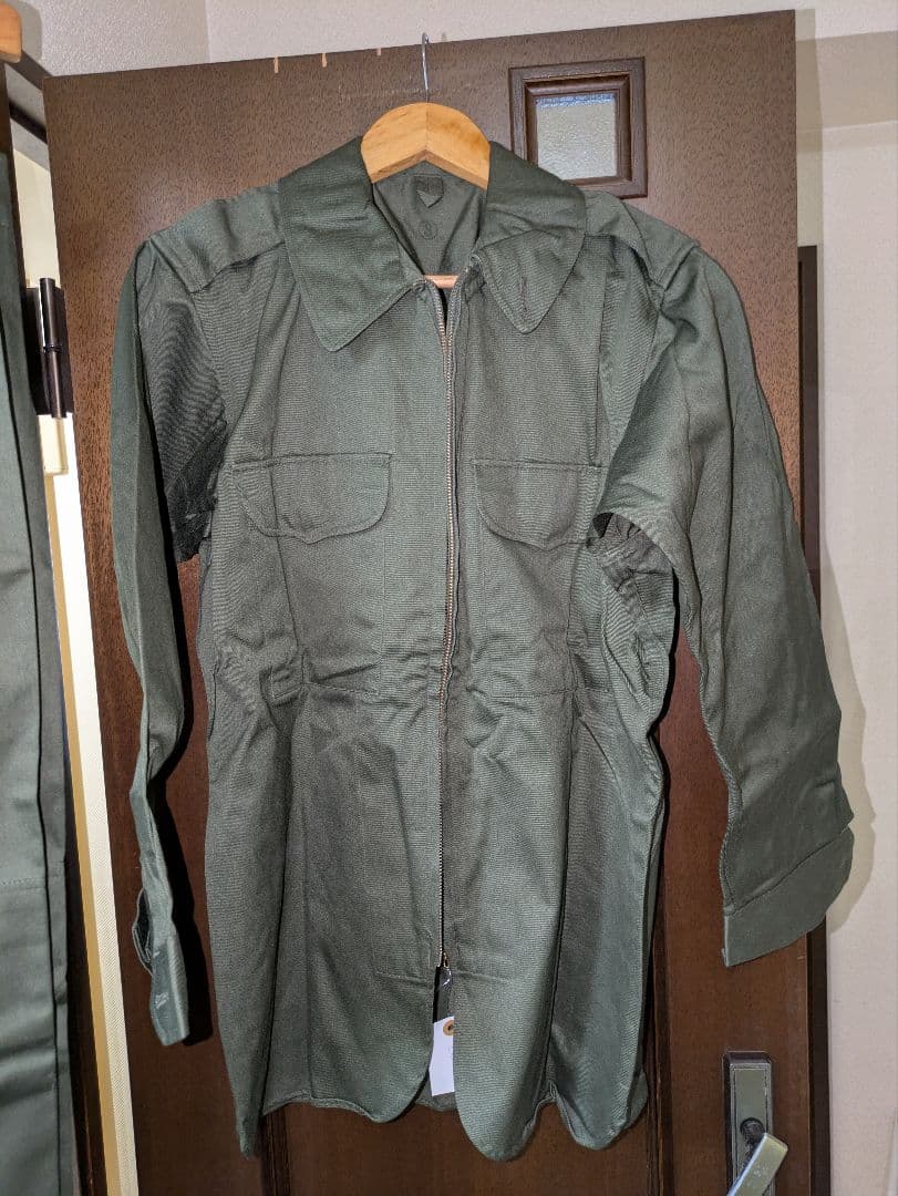 陸自 65式OD作業服上下 NO.B サイズ表記3号