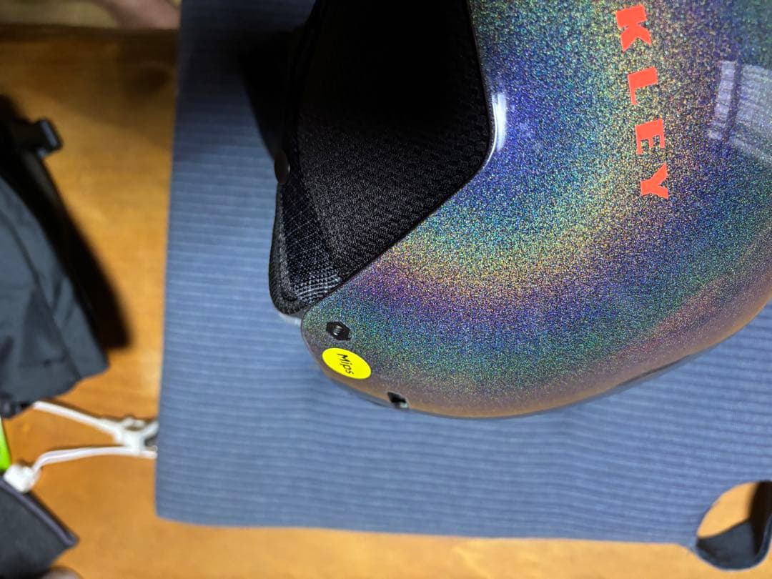 OAKLEY 虹色 ヘルメット　玉串色　オリンピックバージョンLサイズ