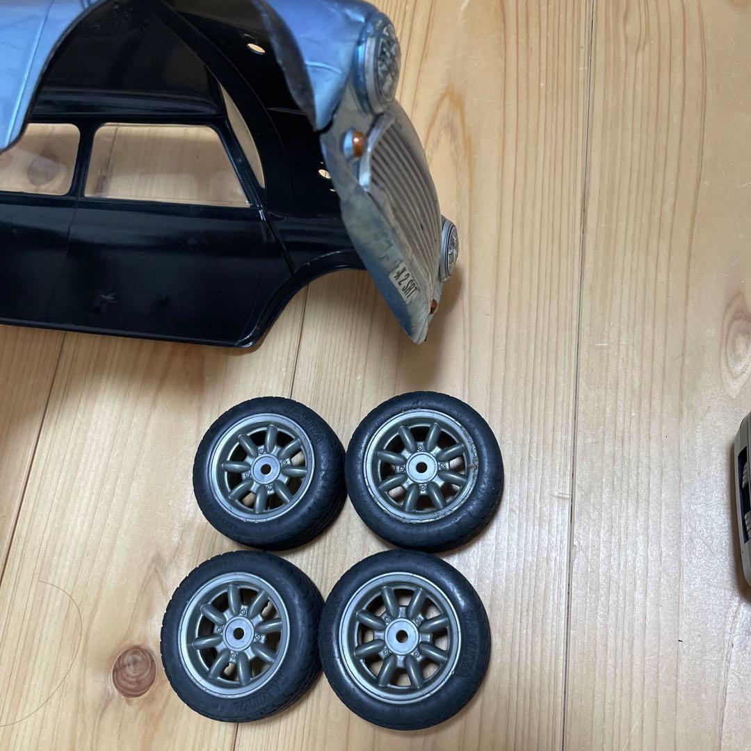 【動作確認済】タミヤ RCカー FIAT 500 1/10 M03シャーシ