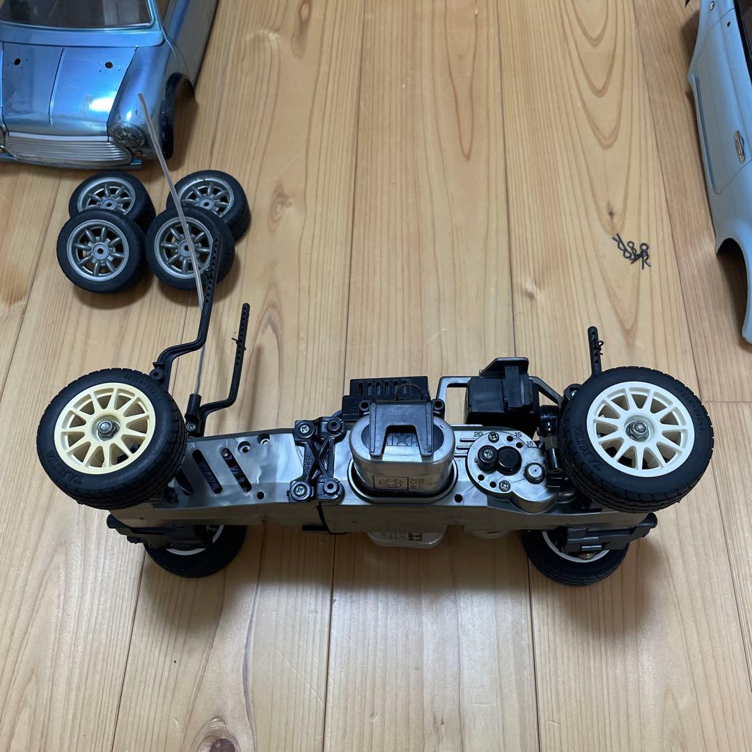 【動作確認済】タミヤ RCカー FIAT 500 1/10 M03シャーシ
