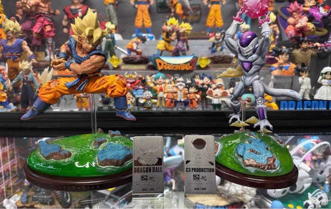 ドラゴンボール 孫悟空 フリーザ フィギュア ガレージキット