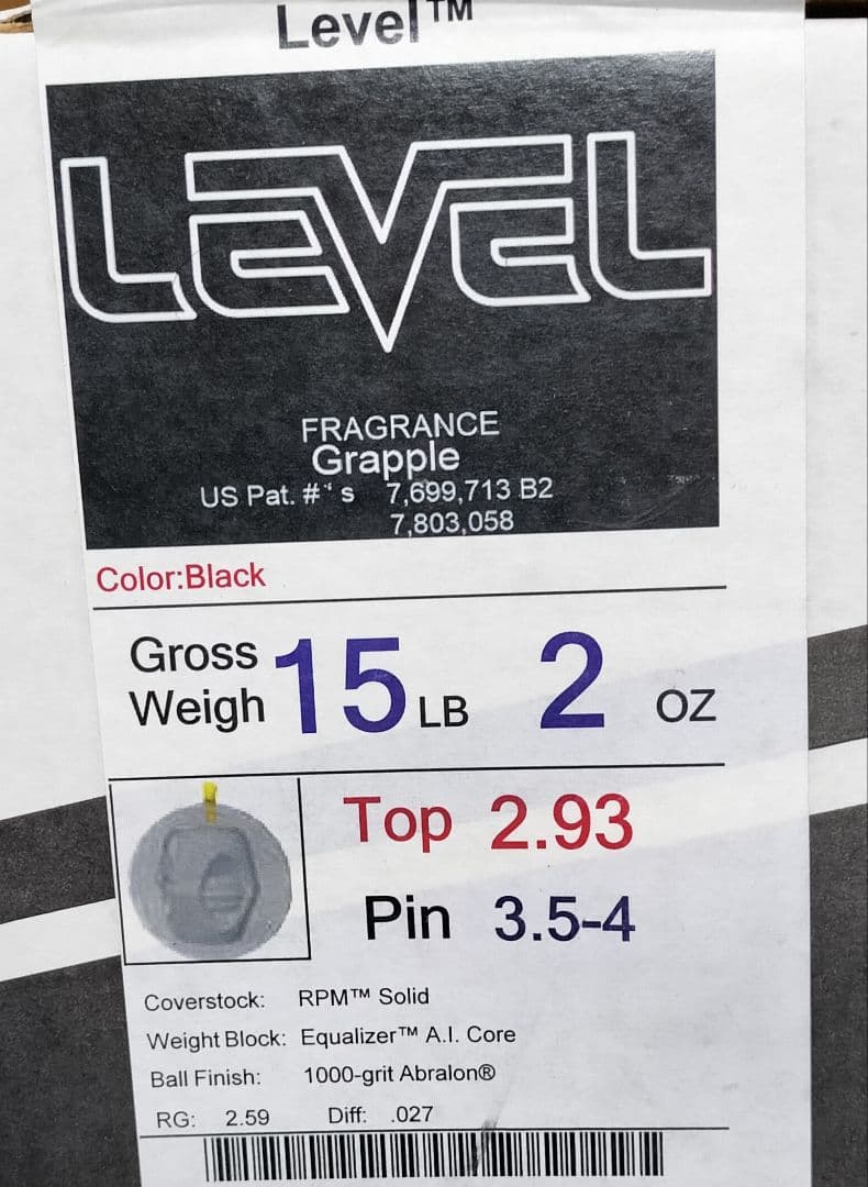 未使用　STORM　レベル　 15ポンド