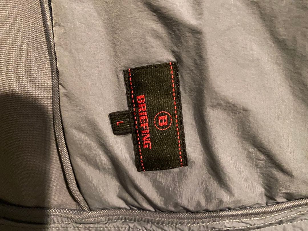 BRIEFING ハイブリッドダウンジャケット L グレー　 極美品