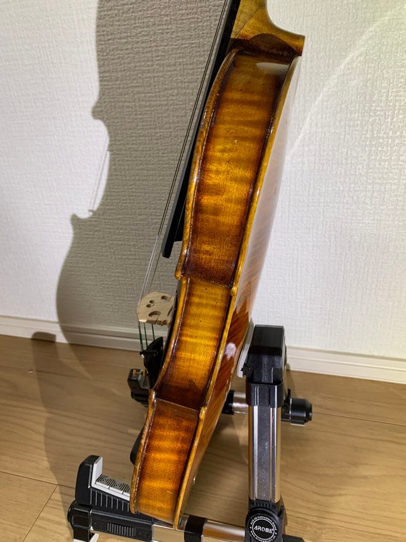 古い　チェコ製　4/4 バイオリン　Mathias Heinicke