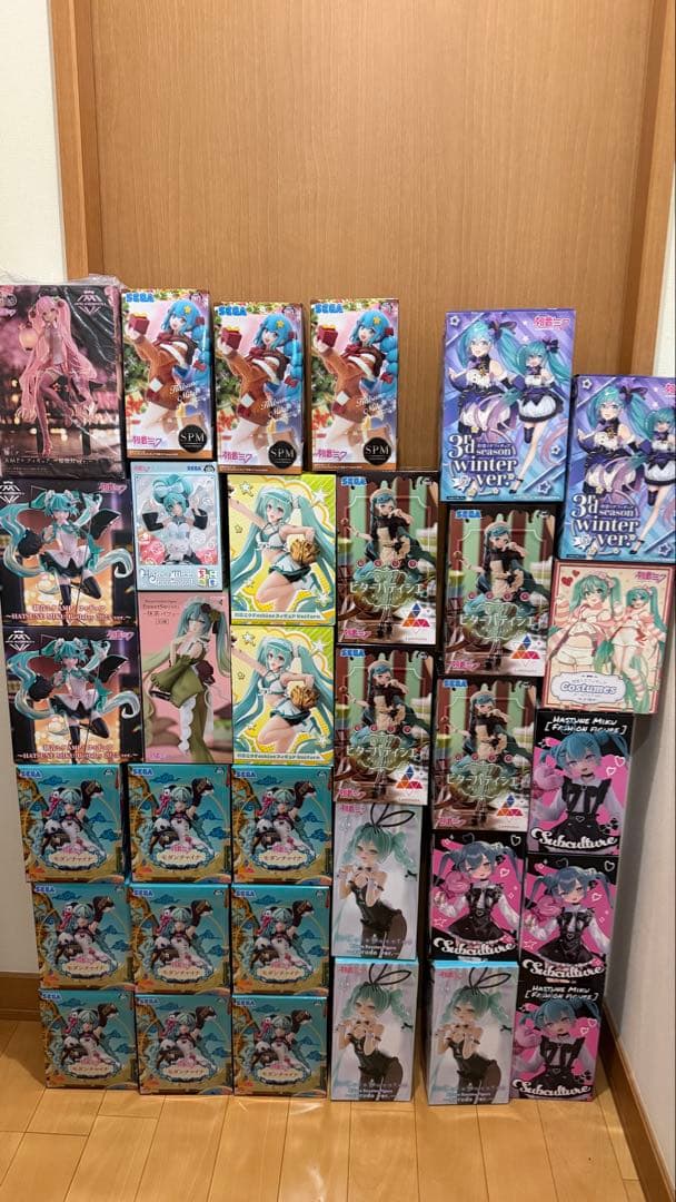 初音ミク フィギュア 33体セット 未開封 まとめ売り　MPS1