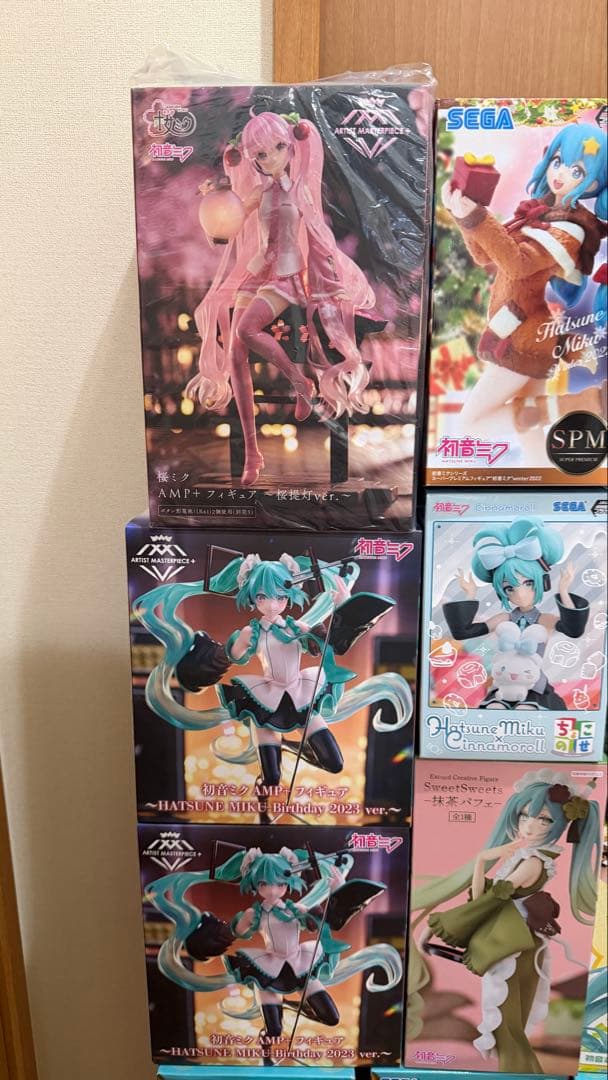 初音ミク フィギュア 33体セット 未開封 まとめ売り　MPS1