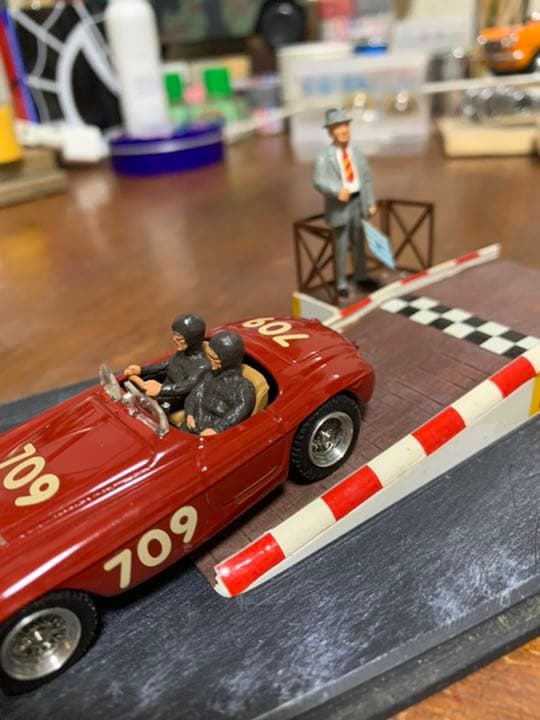 ミッレミリア　フェラーリ166MMスパイダー1950年