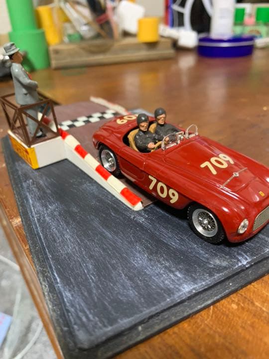 ミッレミリア　フェラーリ166MMスパイダー1950年