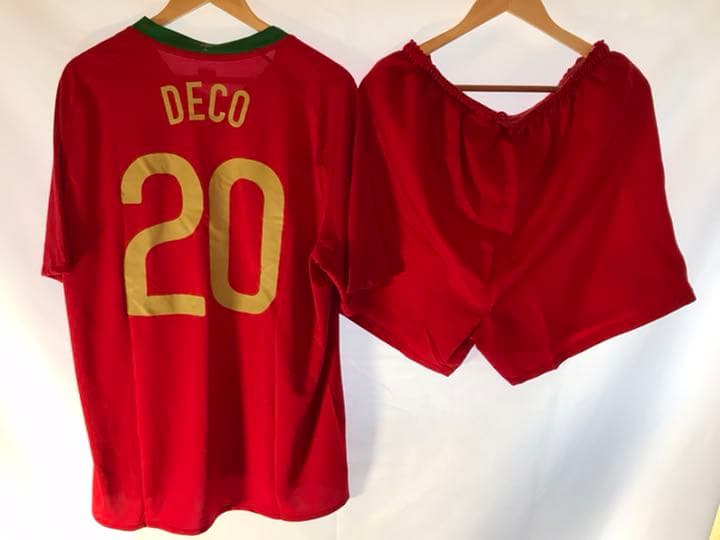 新品正規品NIKE ポルトガル代表「20」デコ XL ユニフォームパンツ上下2点