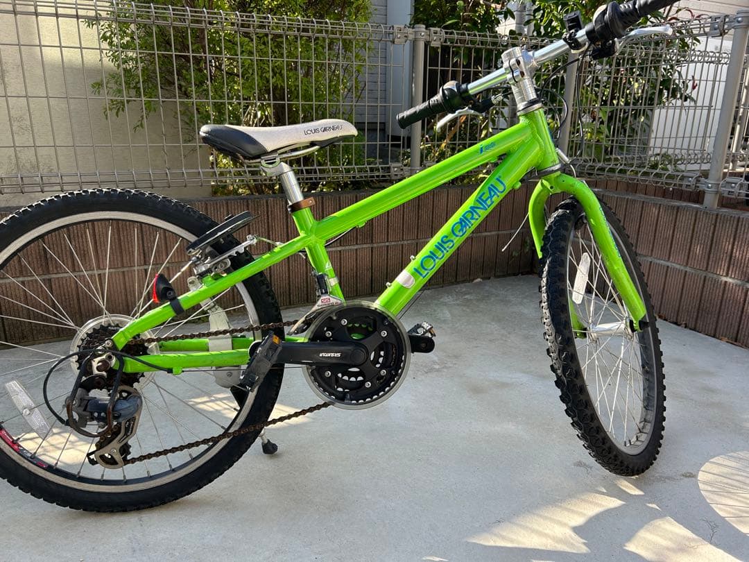 LOUIS GARNEAU ジュニアマウンテンバイク グリーン　J22(手渡し)