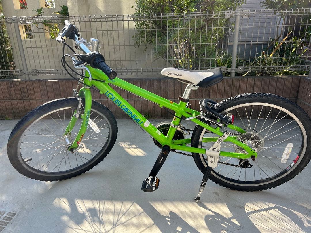 LOUIS GARNEAU ジュニアマウンテンバイク グリーン　J22(手渡し)