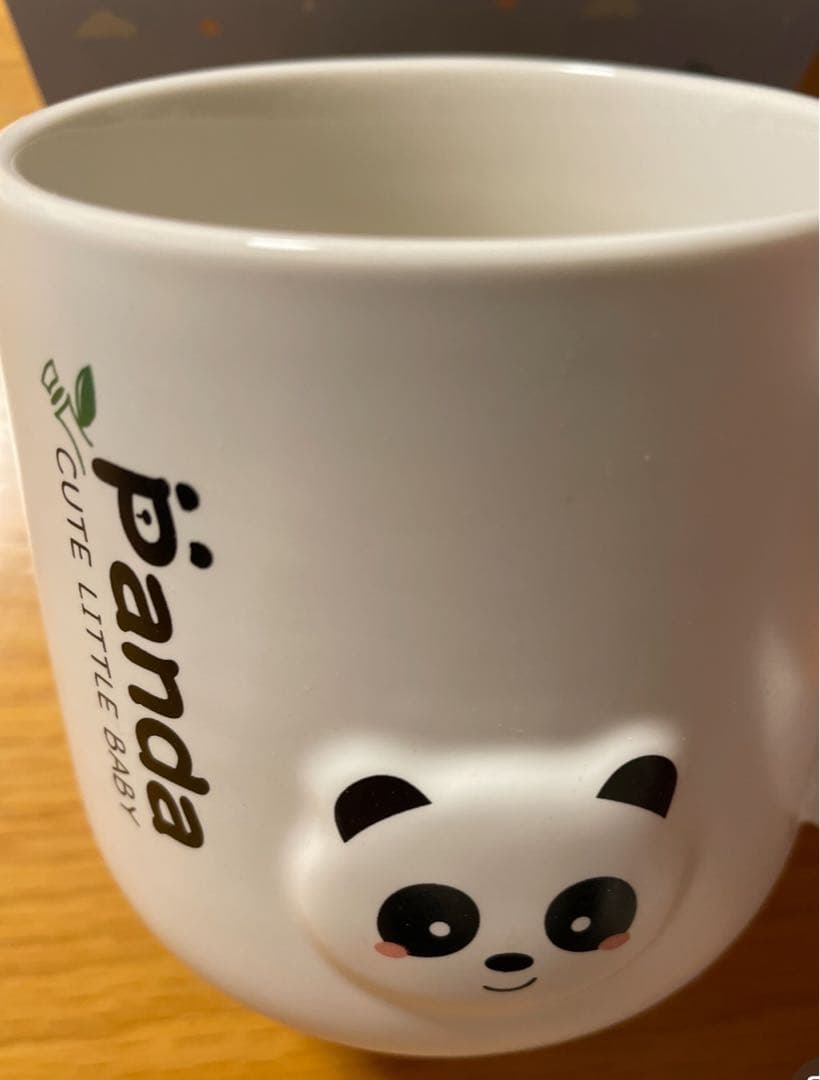 パンダロス対策 帰国し損ねたパンダのマグカップ 未使用 美品