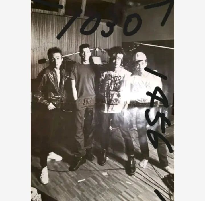 THE BLUE HEARTS　ザ・ブルーハーツ　ポスター　　ブルーハーツ