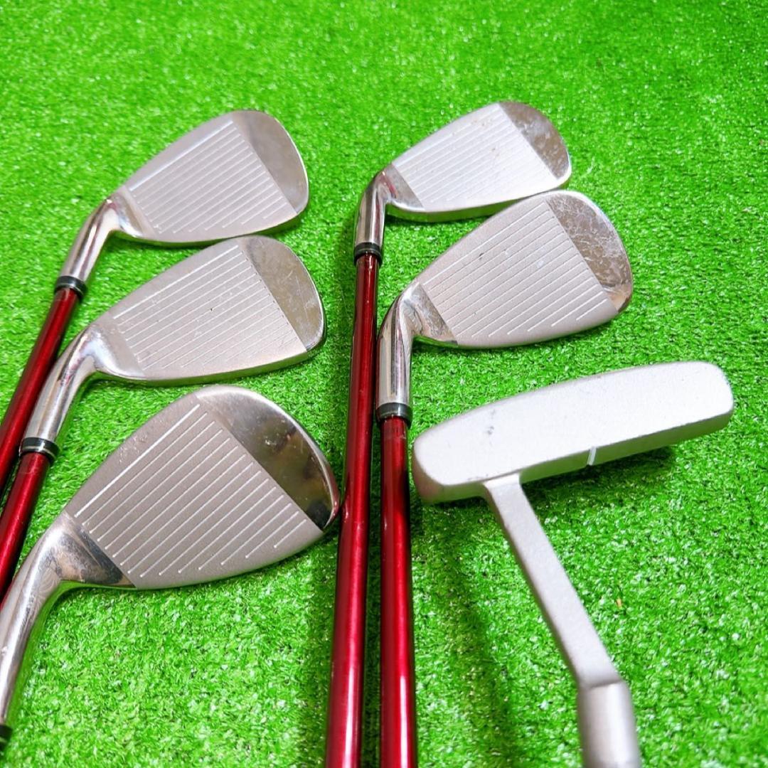 レディース ゴルフクラブセット LINKS SAF-601L 9本 初心者