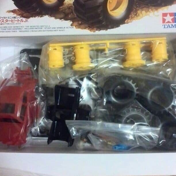 ミニ四駆【ワイルドミニ四駆モンスタービートルJr 】