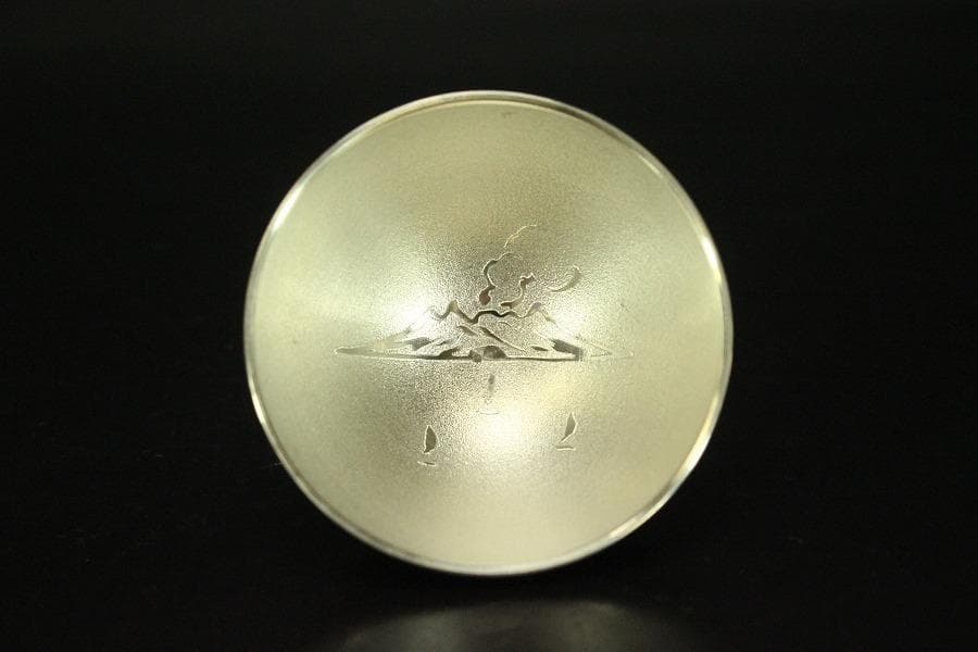 薩摩錫器 徳利 盃 さつま朝日堂 記念品 木箱付(メ1134)