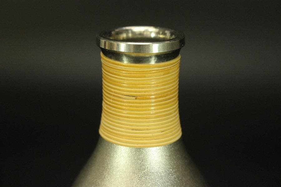 薩摩錫器 徳利 盃 さつま朝日堂 記念品 木箱付(メ1134)