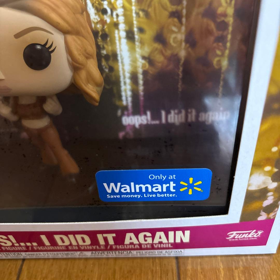 超希少　funko pop ブリトニー・スピアーズ　Walmart限定