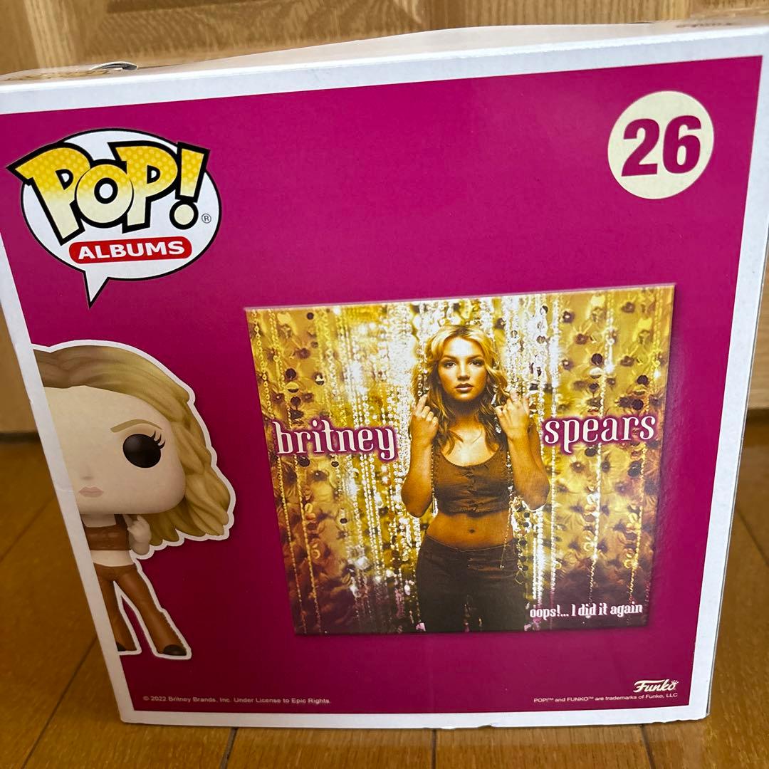 超希少　funko pop ブリトニー・スピアーズ　Walmart限定