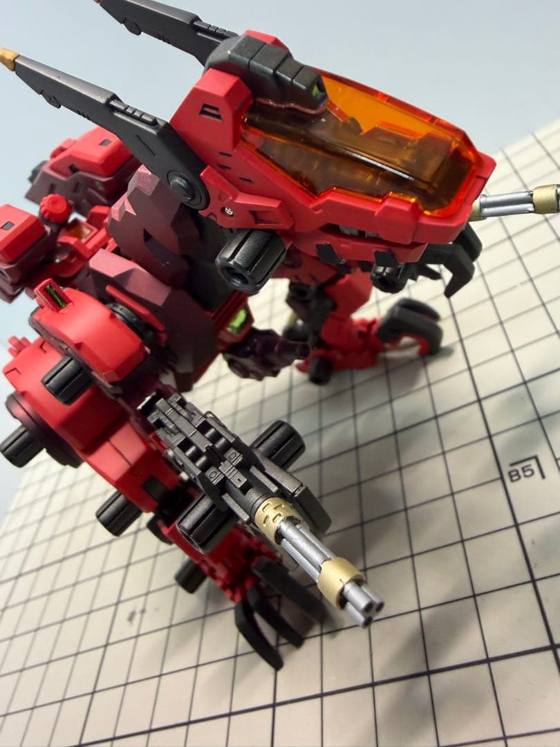 ゾイドHMM ガンスナイパー　全塗装　完成品