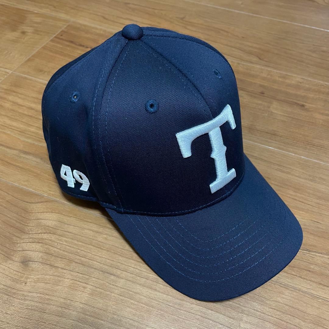 未使用　tfw49 キャップ　帽子　ネイビー　junhashimoto ゴルフ