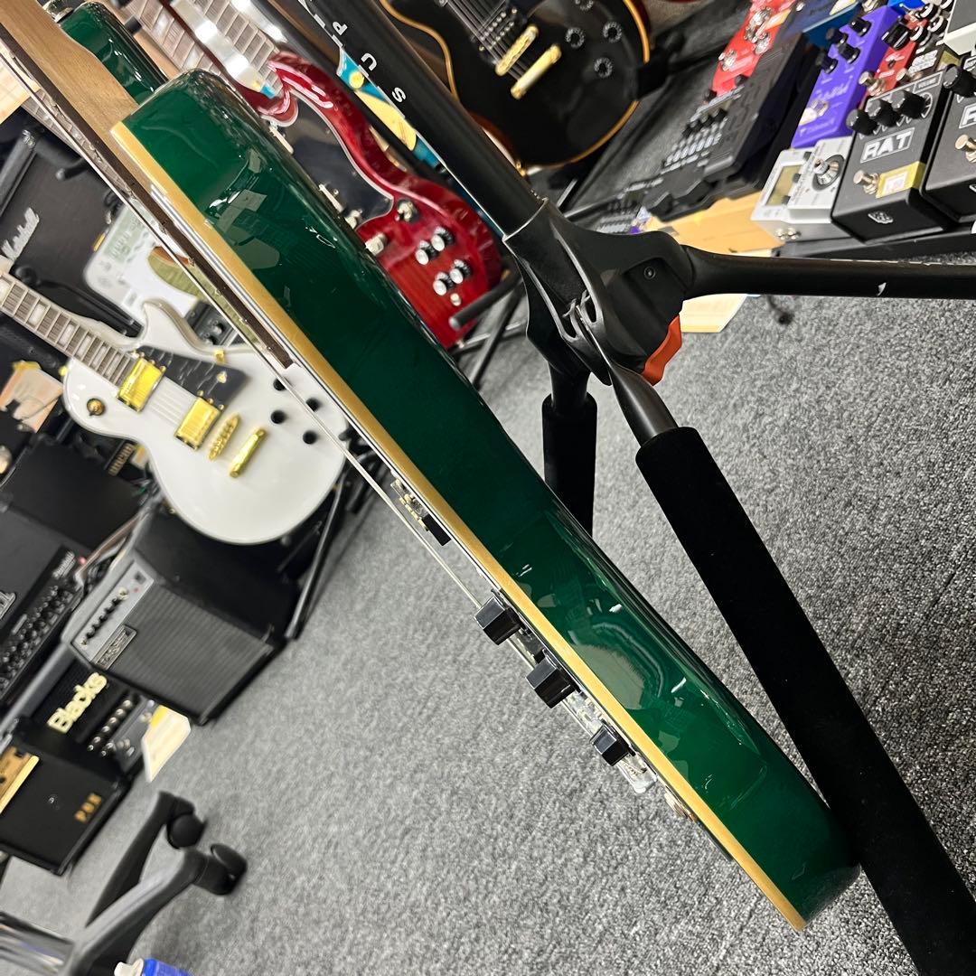 【10941】 Legend ジャズベース タイプ フレイム グリーン