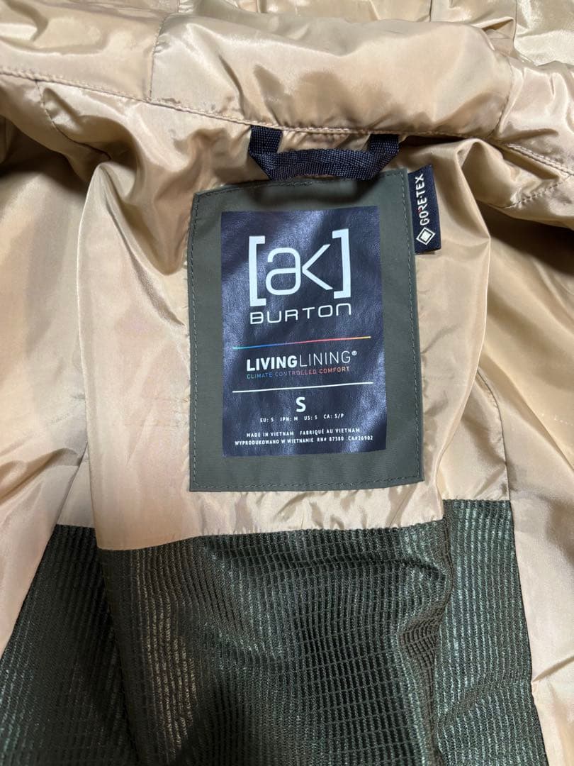 バートン ak サイクリックジャケット　US Sサイズ