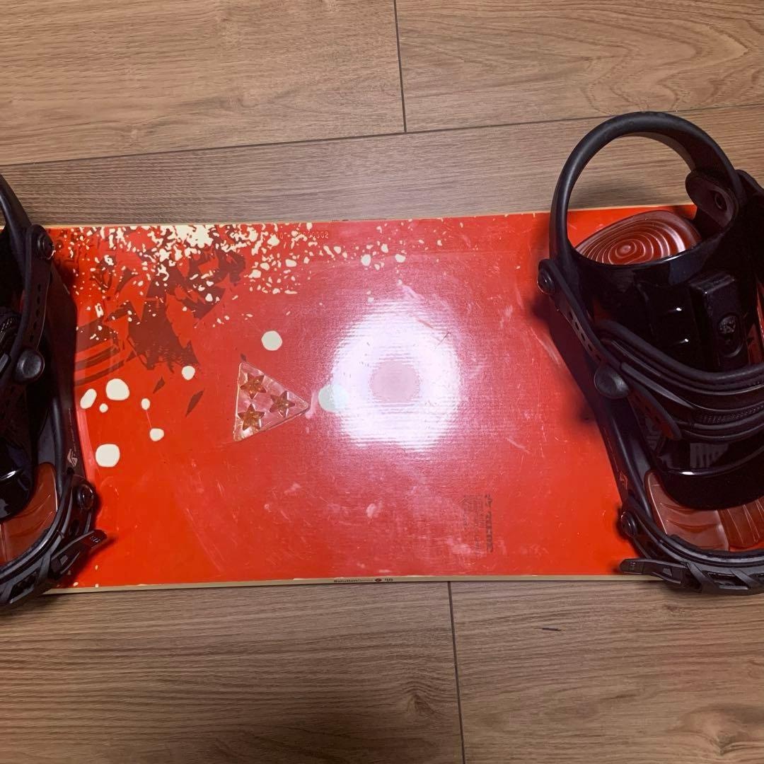 激安‼️送料込み‼️スノーボード板+バインディング+ボードケース3点セット✨️②