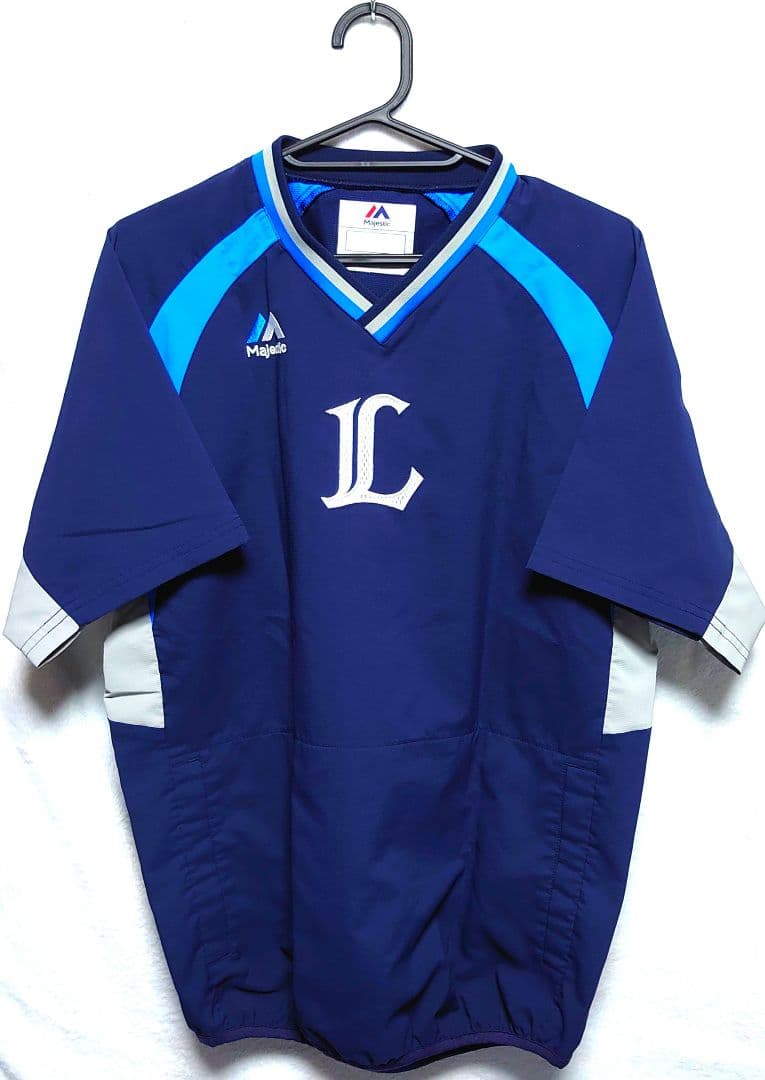 埼玉西武ライオンズ オーセンティック トレーニングジャケット(半袖)