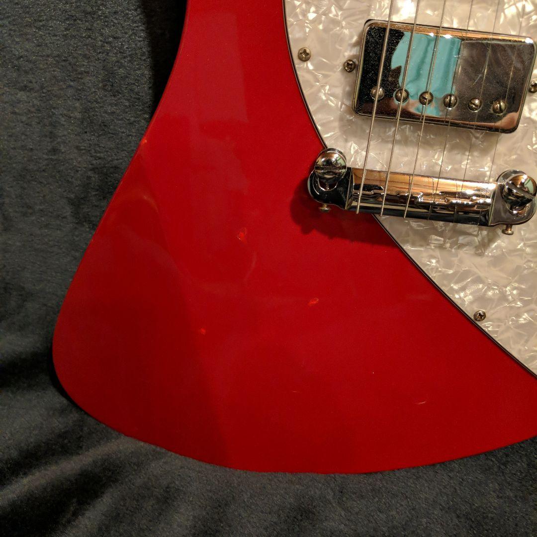 Burny H-65 エレキギター レッド シャチ