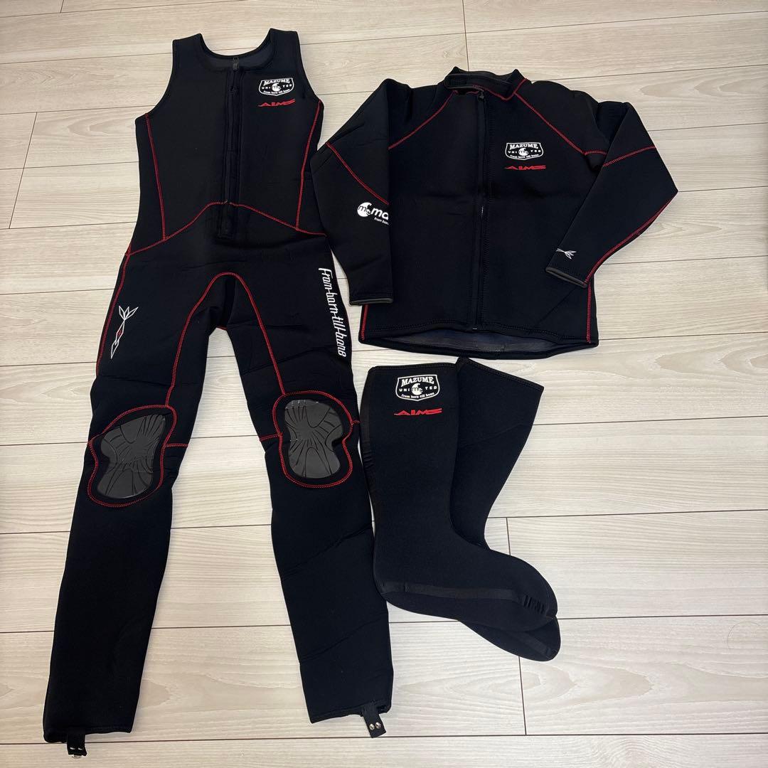 mazume×AIMS マズメ×エイムス ウェットスーツ
