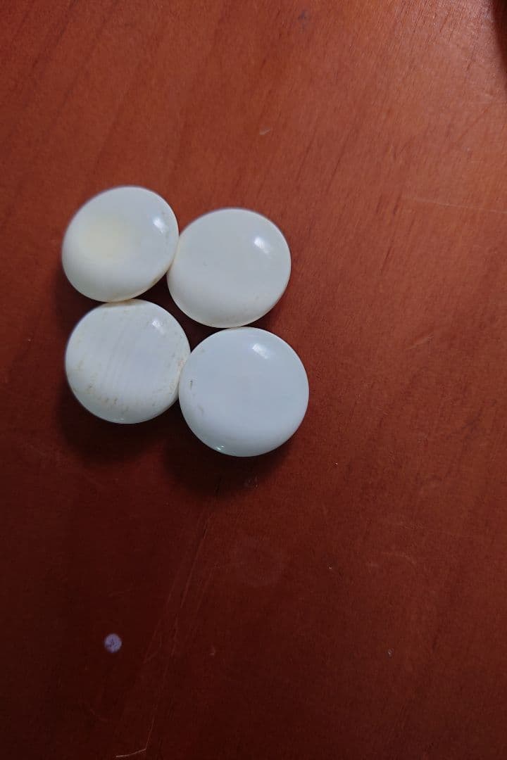 木製囲碁盤　蛤碁石セット