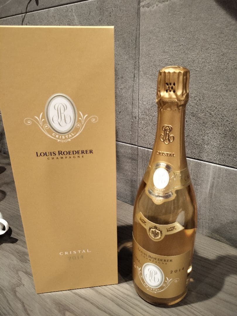 新品未使用)2014 クリスタル ブリュット ヴィンテージ ルイ ロデレー