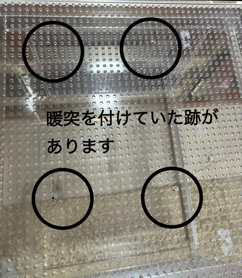 爬虫類、小動物アクリルケージ32cm×32cm 高さ40 cm