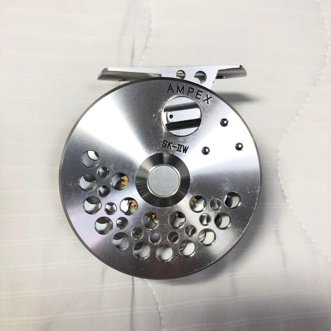 AMPEX SK-Ⅱ Wシルバー　WF6+50yds(20lb)フライリール